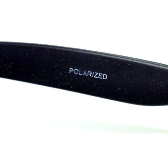 Shadyrays Mens Polarized  Sunglasses Black Square 50-19-140 Full Rim Black Lens - Picture 4 of 8